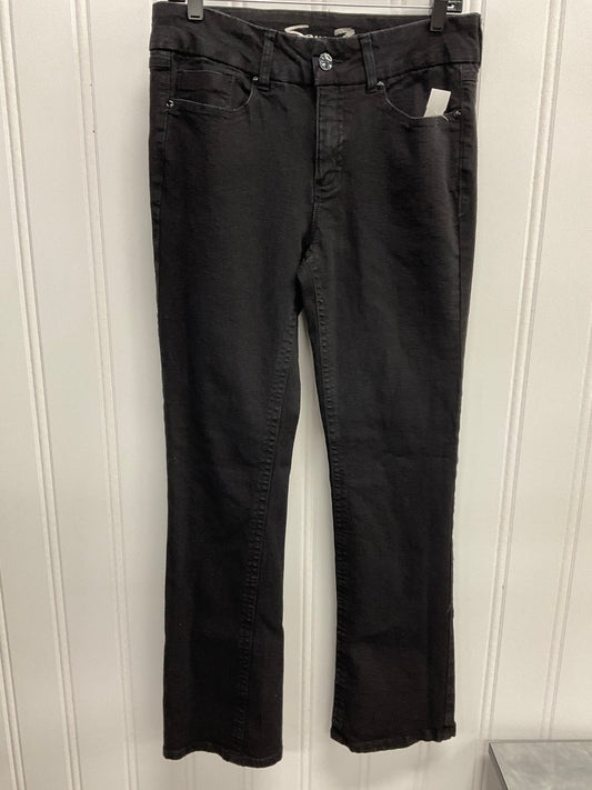 Jeans Boot Cut By Seven 7 In Black, Size: 10