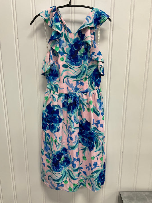 Dress Casual Midi By Lilly Pulitzer In Multi-colored, Size: Xs