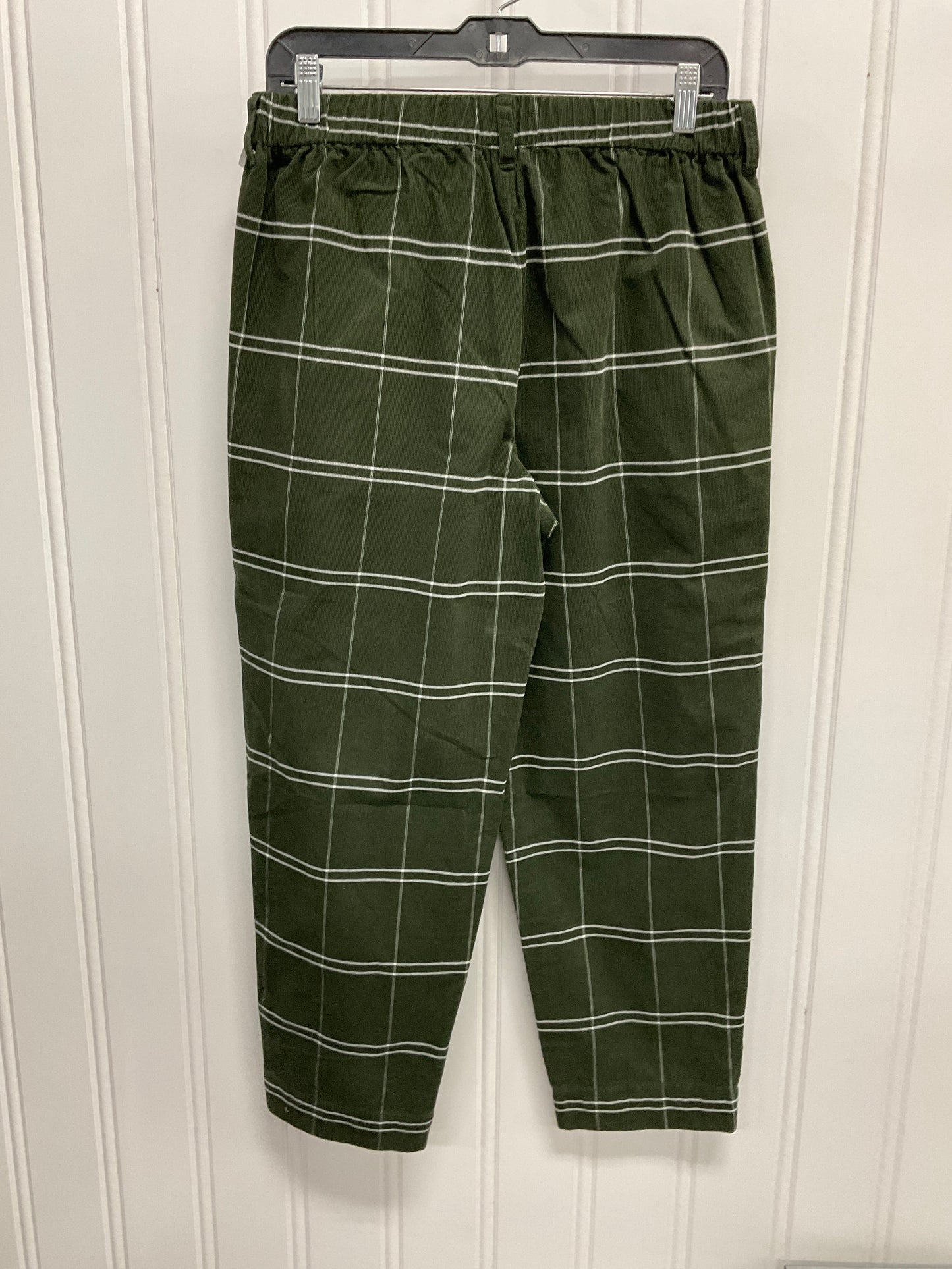 Pants Corduroy By Madewell In Green, Size: 8