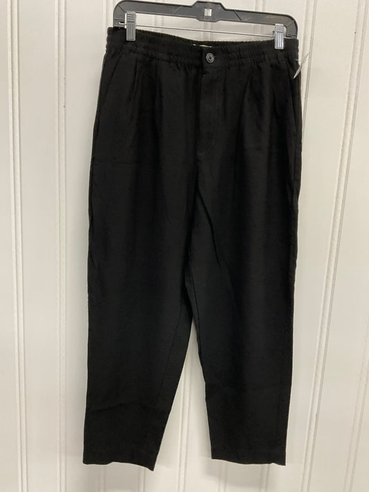 Pants Cropped By Madewell In Black, Size: 8