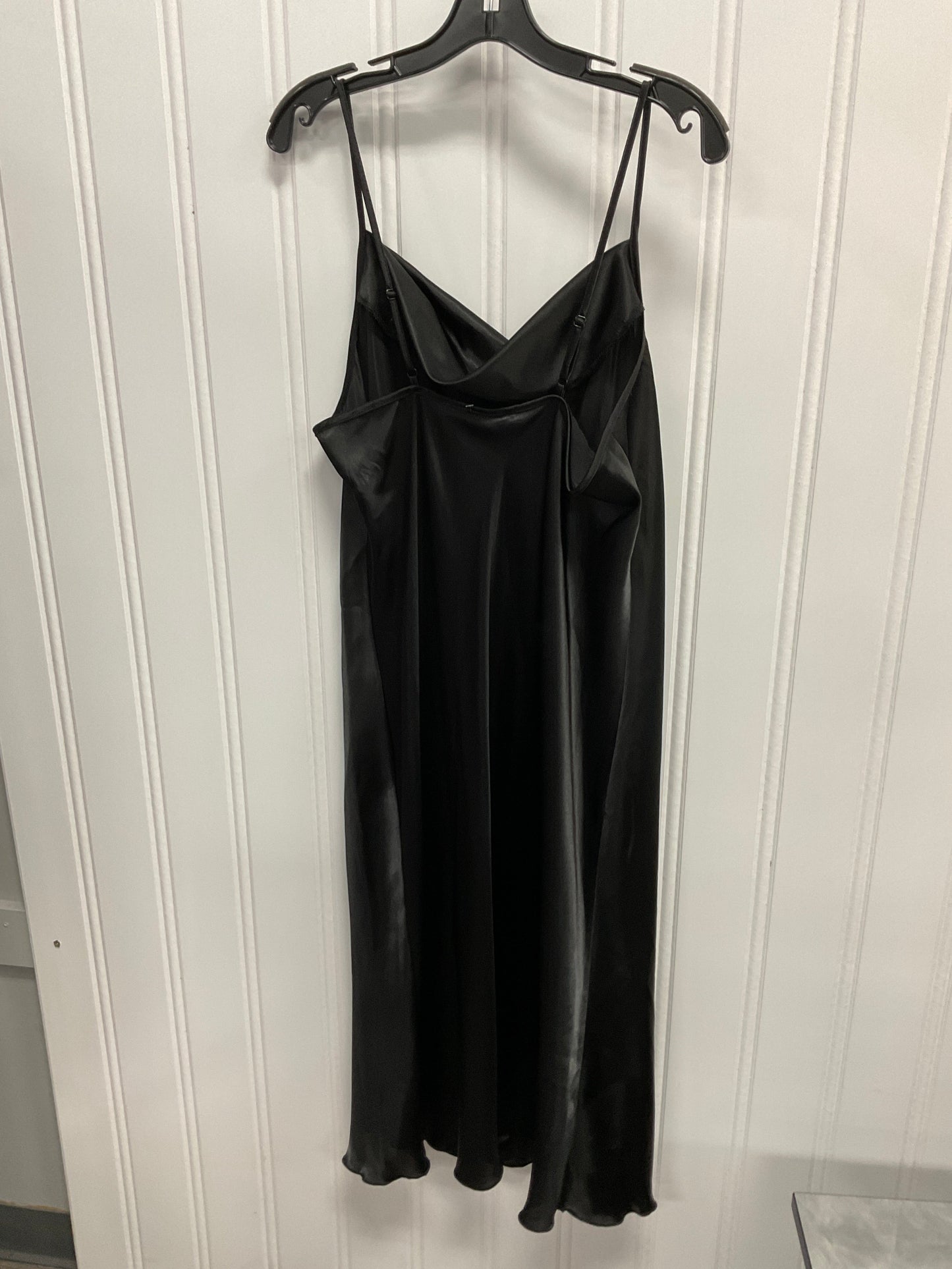 Dress Party Midi By Bebe In Black, Size: Xl