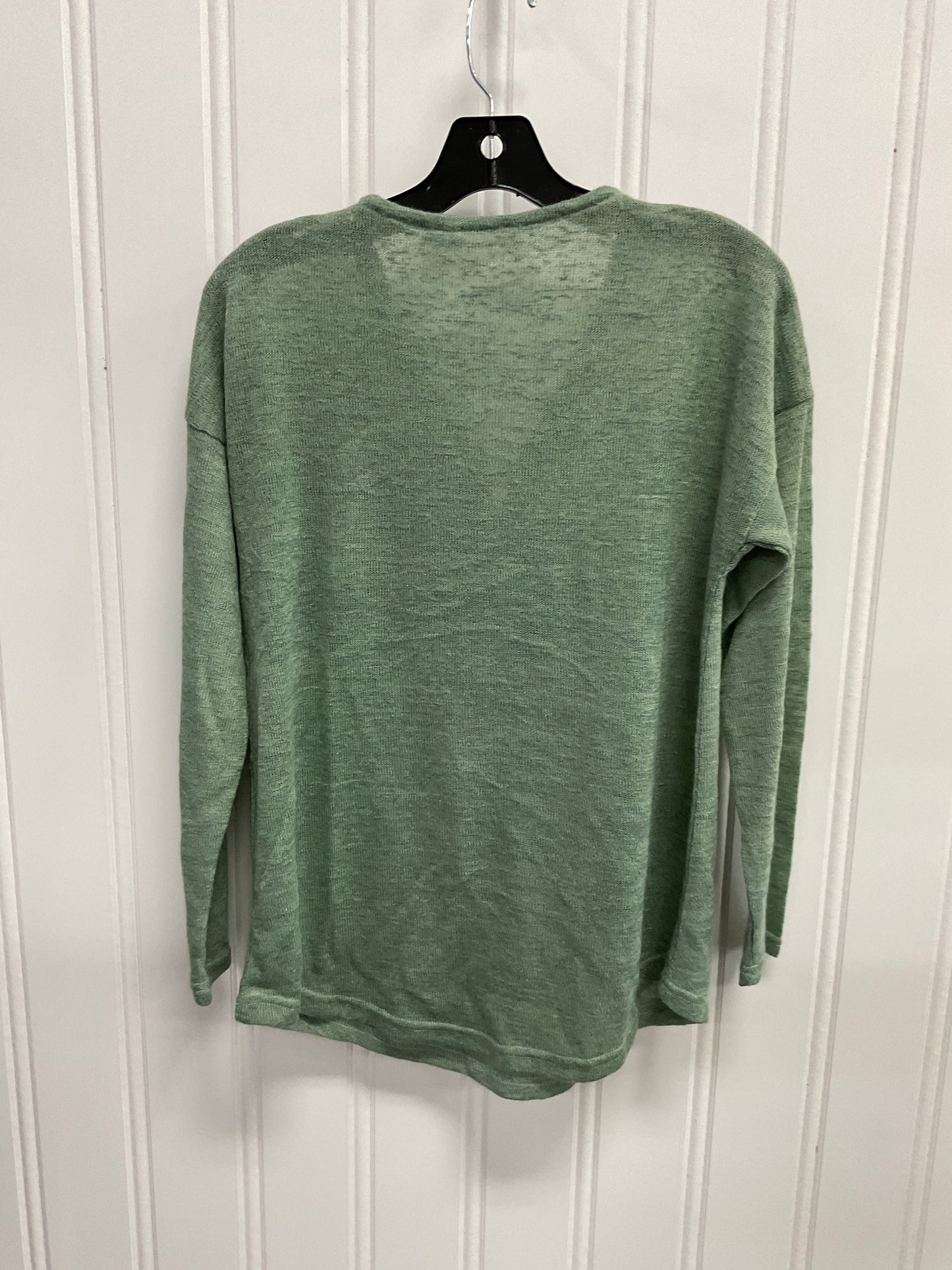 Top Long Sleeve By Soft Surroundings In Teal, Size: S