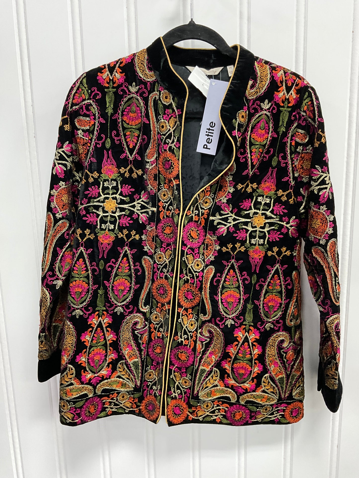 Jacket Shirt By Soft Surroundings In Multi-colored, Size: Sp