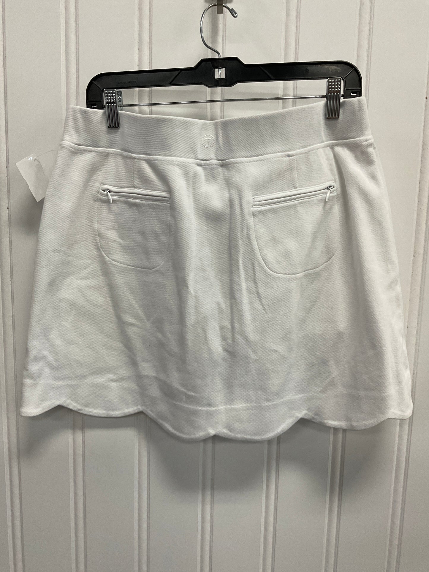 Athletic Skort By Talbots In White, Size: L