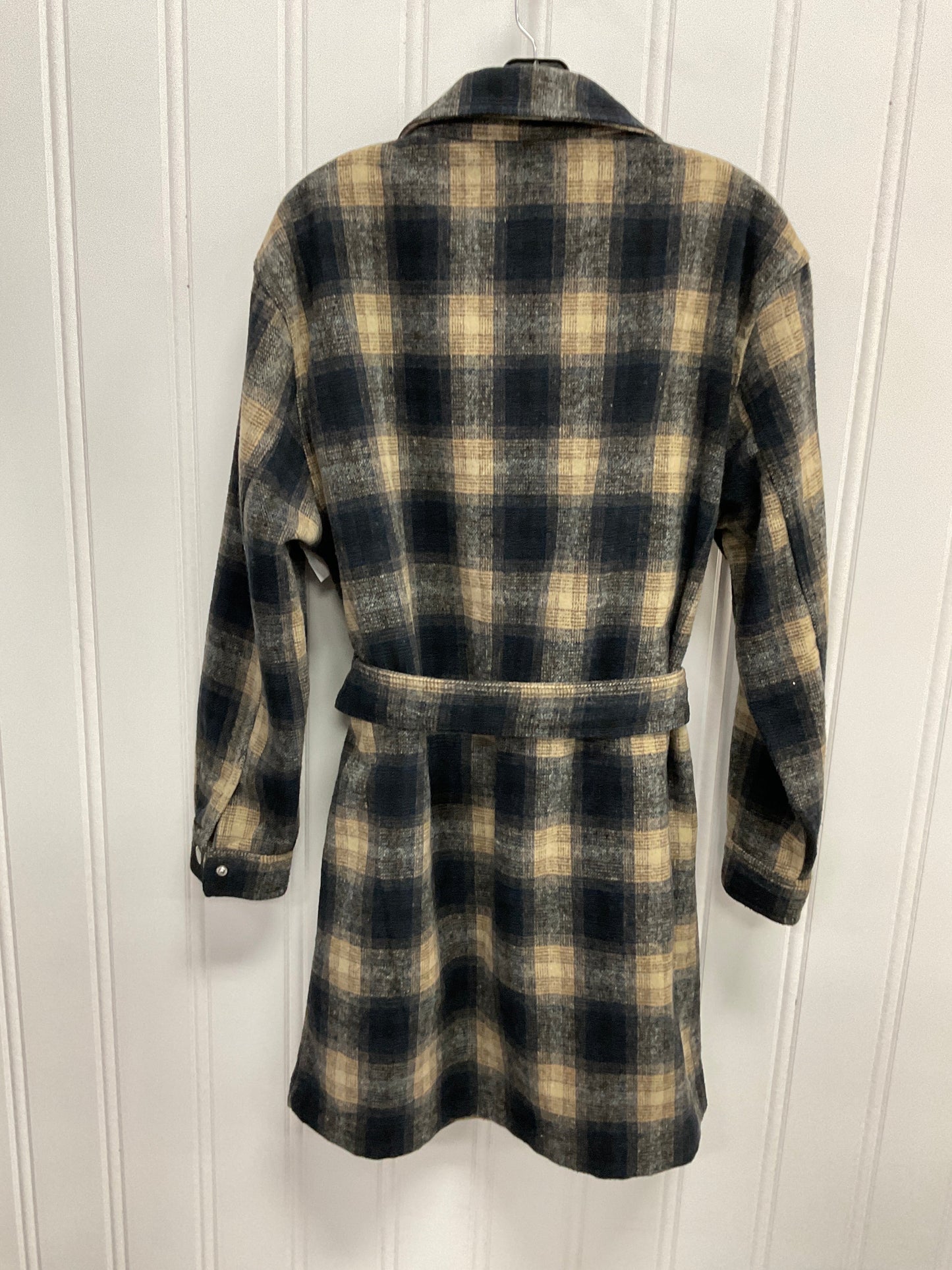 Dress Sweater By Clothes Mentor In Plaid Pattern, Size: M