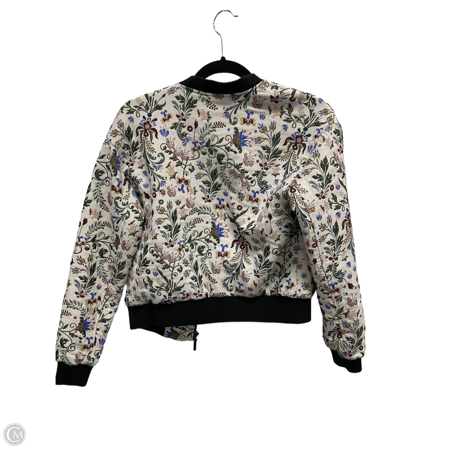 Jacket Puffer & Quilted By Clothes Mentor In Floral Print, Size: Xs