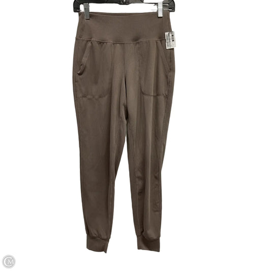 Athletic Pants By 90 Degrees By Reflex In Brown, Size: S