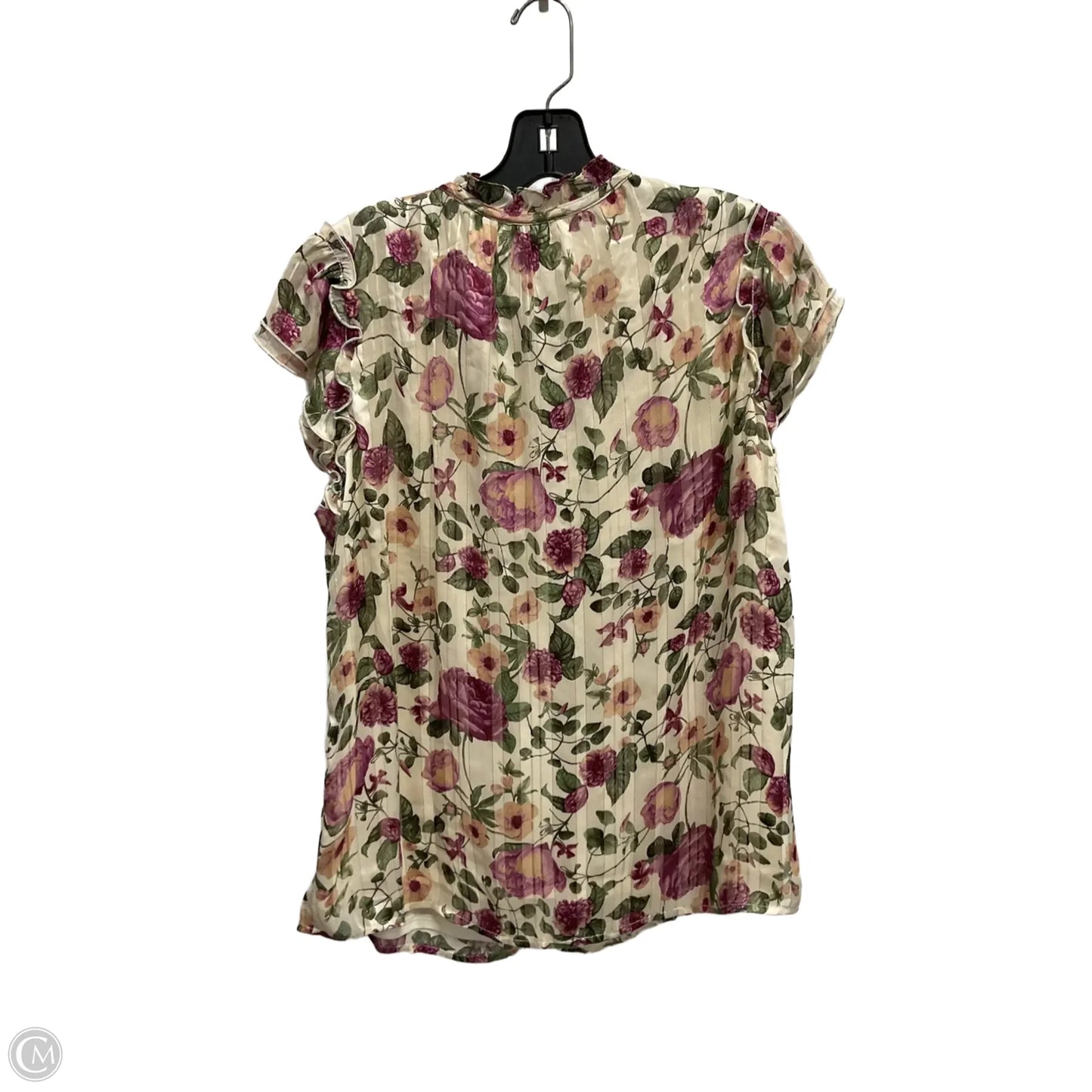 Top 3/4 Sleeve By Clothes Mentor In Multi-colored, Size: 1x