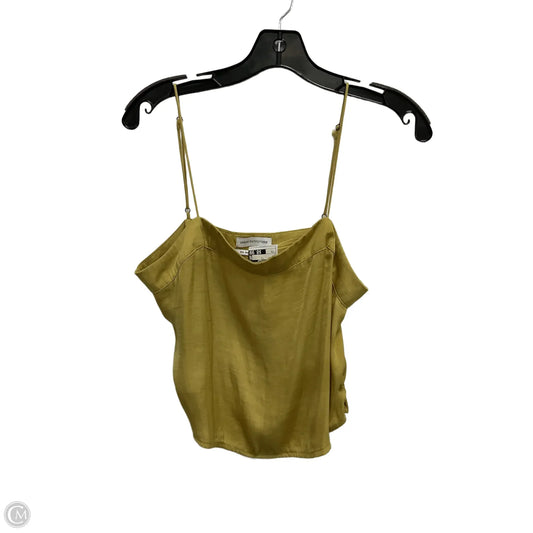 Tank Top By Urban Outfitters In Gold, Size: M