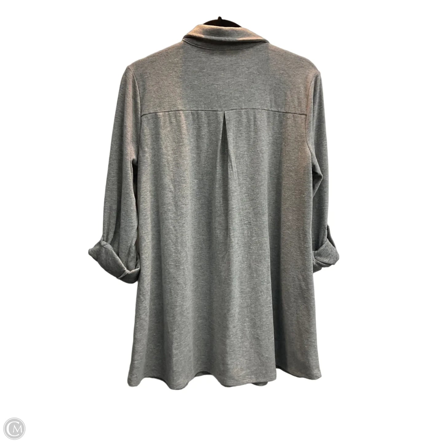 Top Long Sleeve By Soft Surroundings In Grey, Size: M