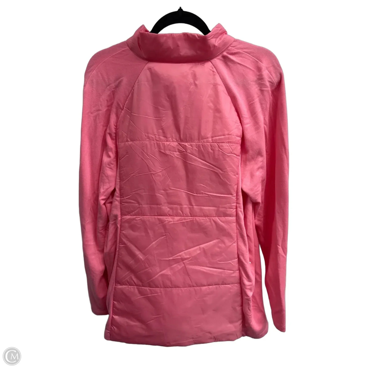 Jacket Puffer & Quilted By Chicos In Pink, Size: L