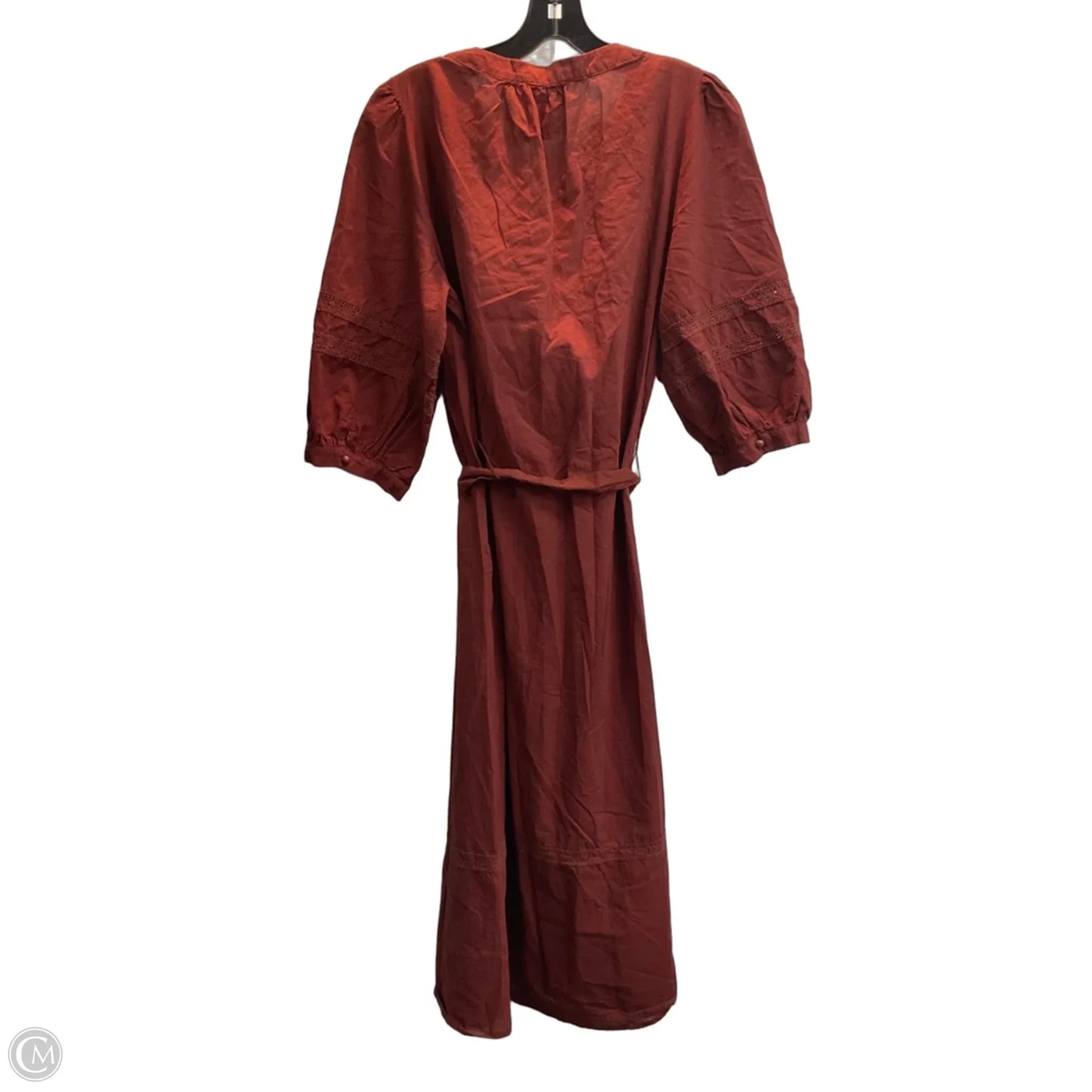 Dress Casual Maxi By Evereve In Red, Size: L