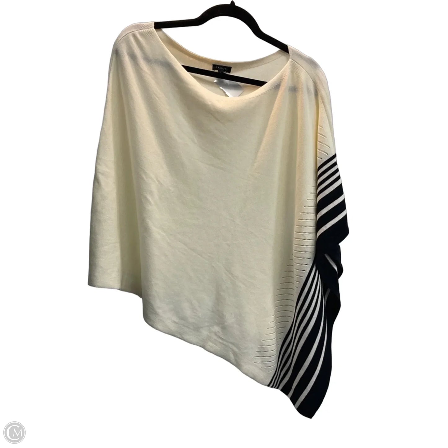 Sweater By Talbots In Striped Pattern, Size: M