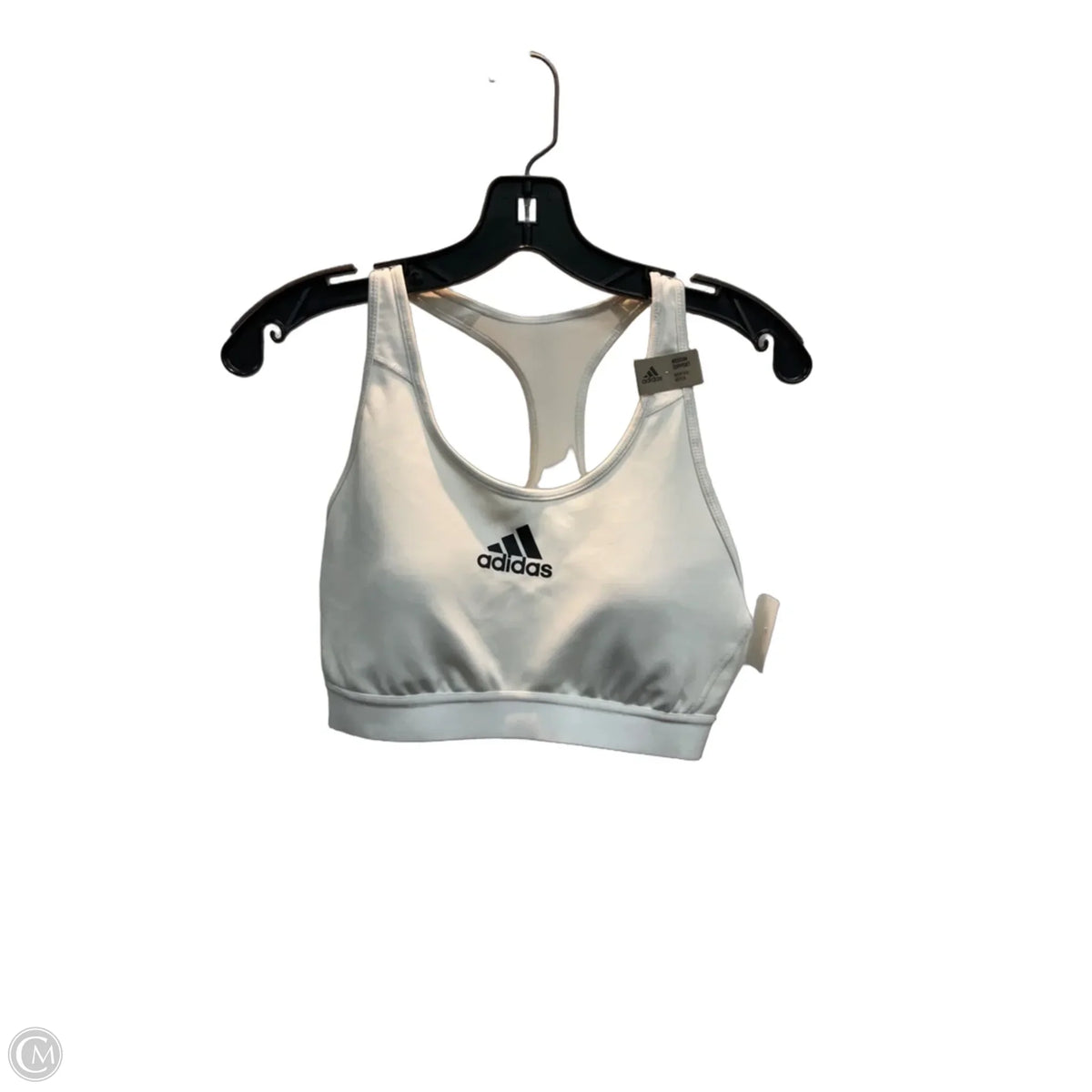 Athletic Bra By Adidas In White, Size: L