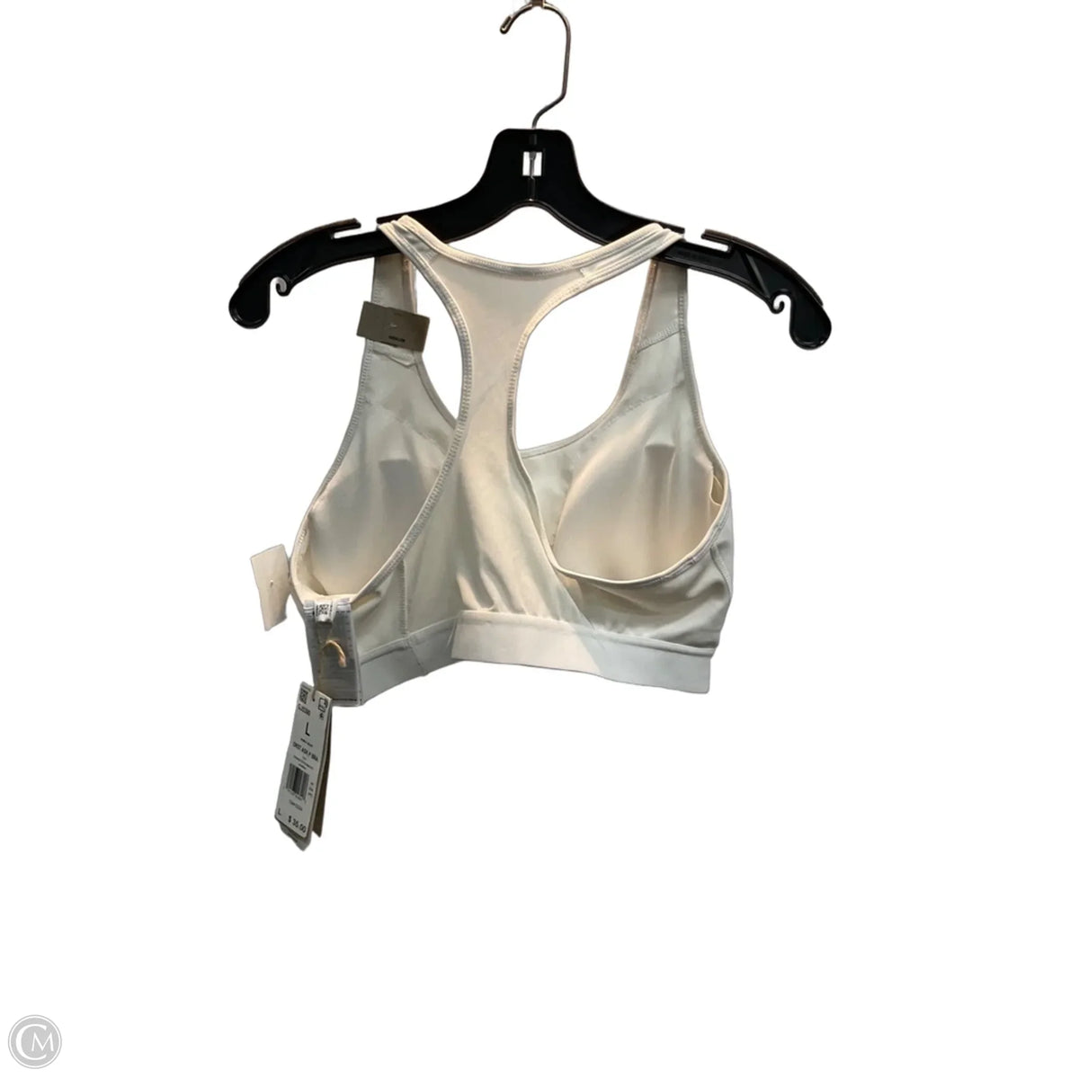 Athletic Bra By Adidas In White, Size: L