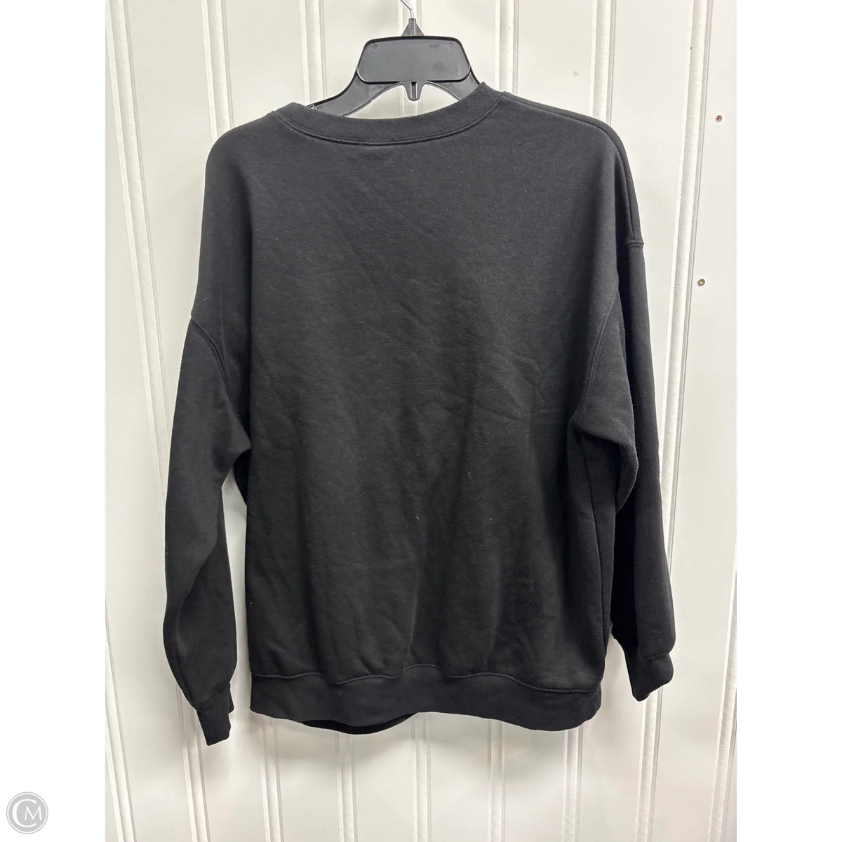 Sweatshirt Collar By No Boundaries In Black, Size: L