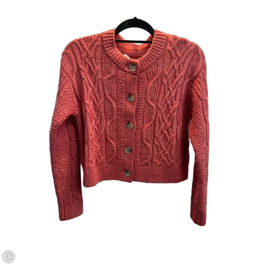 Sweater Cardigan By Old Navy In Pink, Size: Xs
