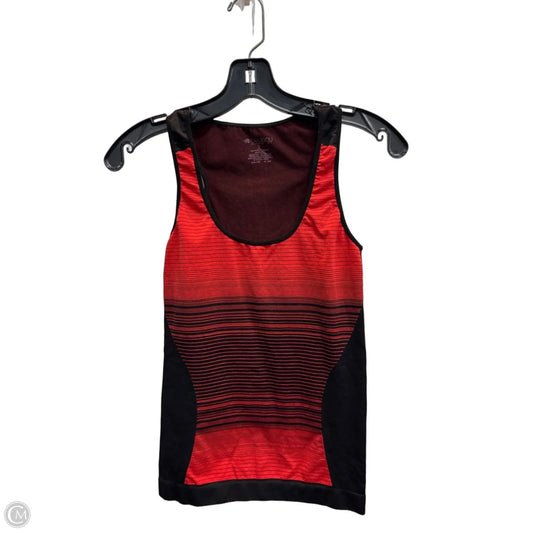 Athletic Tank Top By Ideology In Black & Red, Size: S