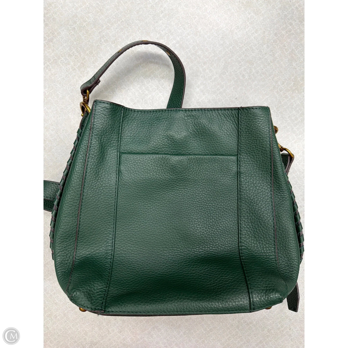 Handbag Leather By American Leather Co, Size: Medium