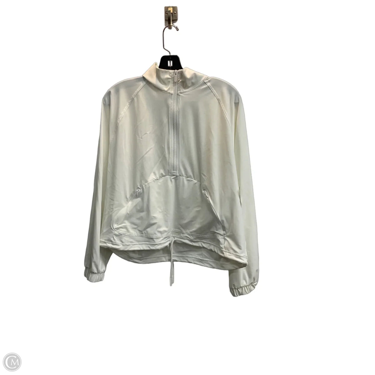 Athletic Jacket By Flx In White, Size: M