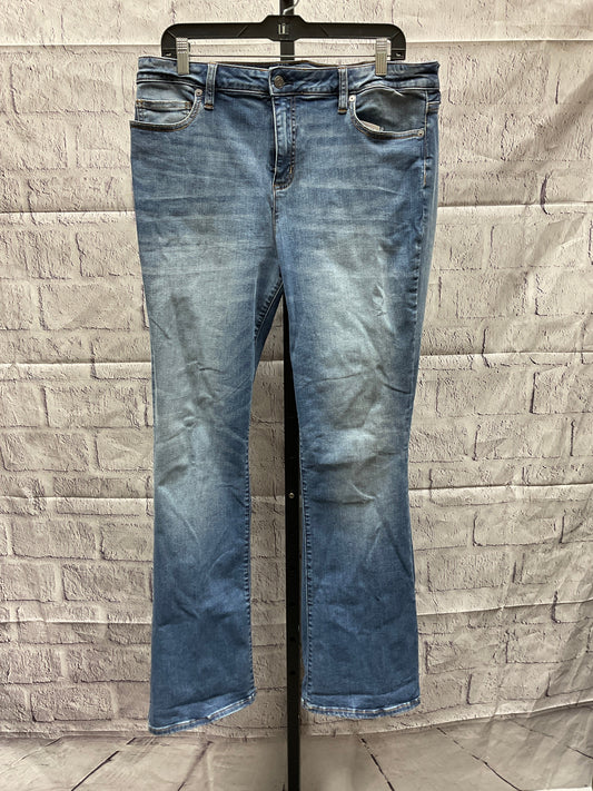 Jeans Straight By Lands End  Size: 16