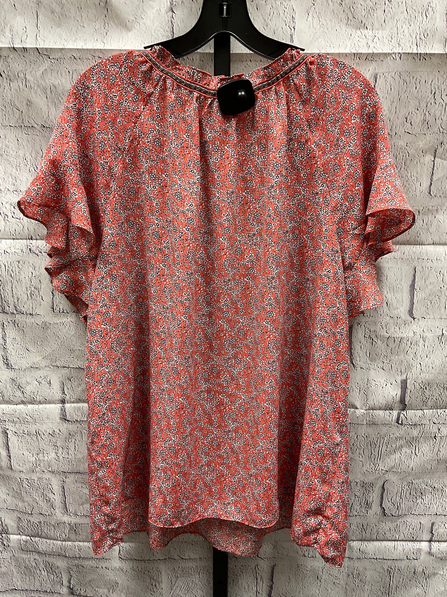 Top Short Sleeve By Max Studio  Size: 1x
