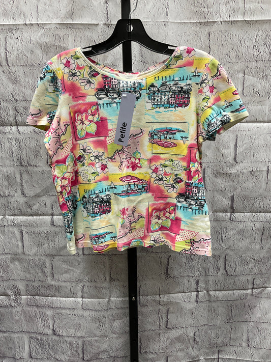 Top Short Sleeve By Christopher And Banks  Size: Petite  M
