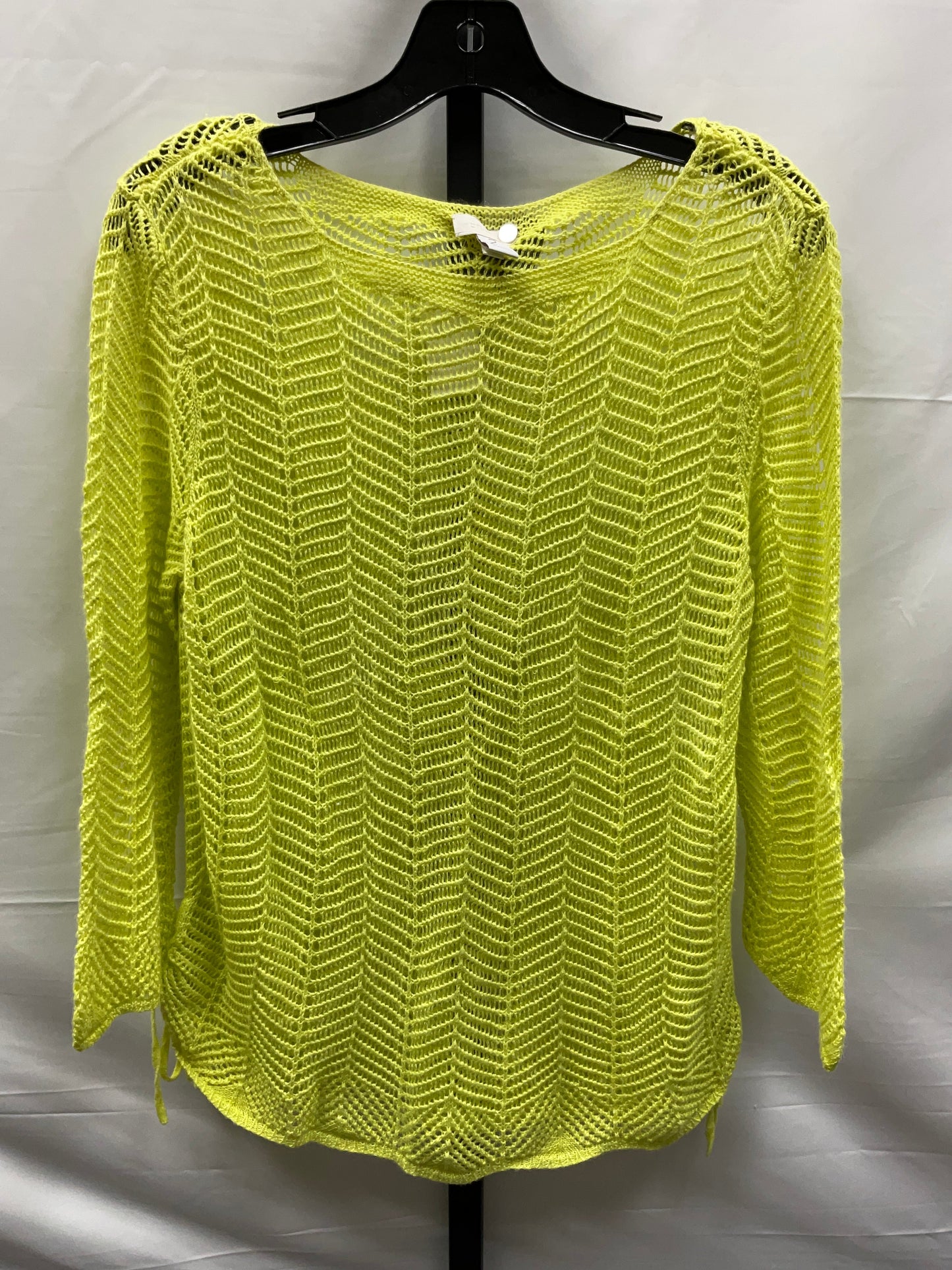 Green Top Long Sleeve Chicos, Size L