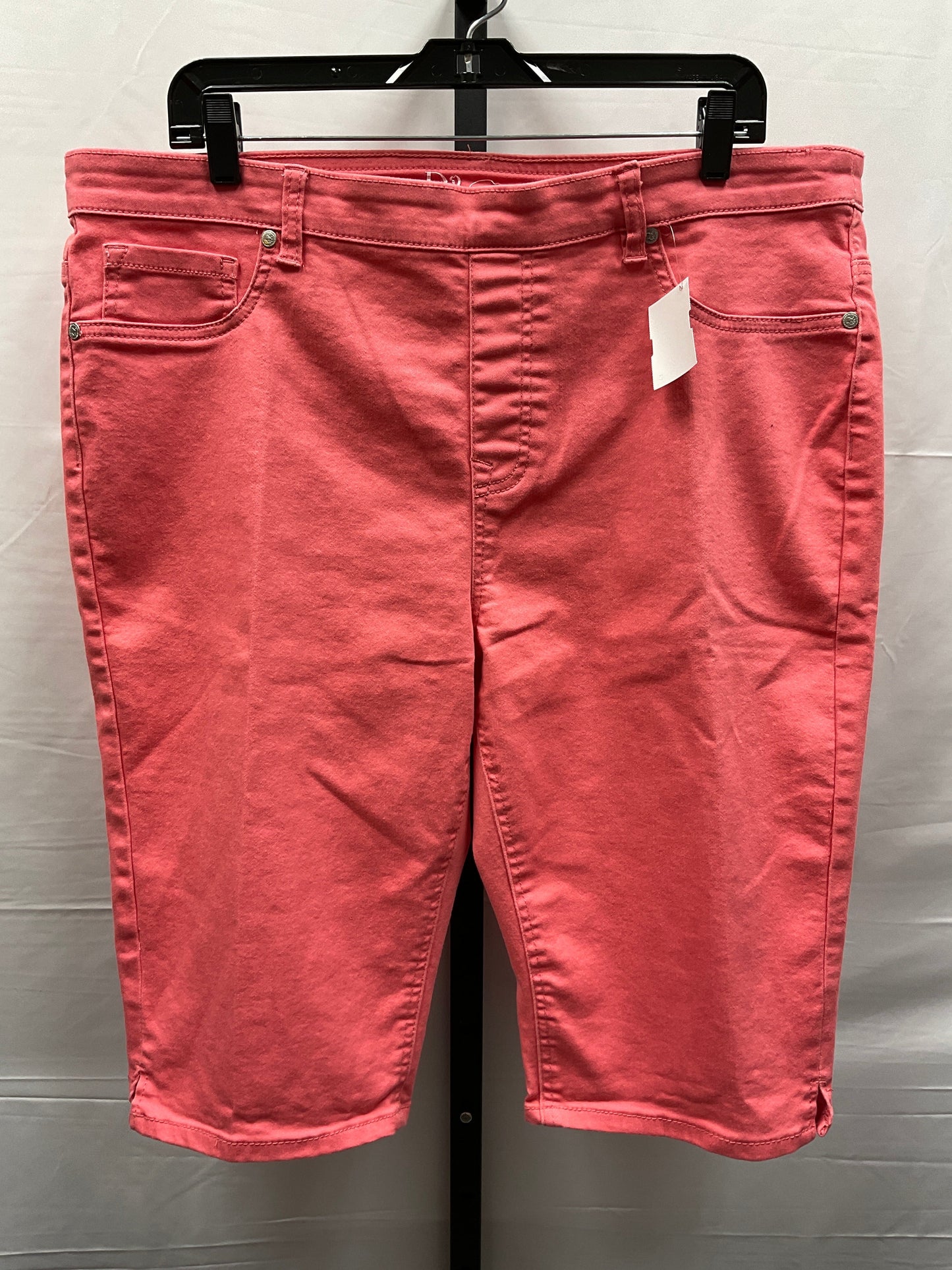 Pink Shorts Diane Gilman, Size 1x