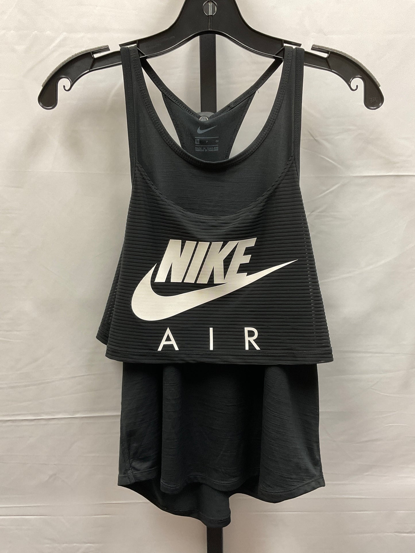 Black & White Athletic Tank Top Nike Apparel, Size Petite   S