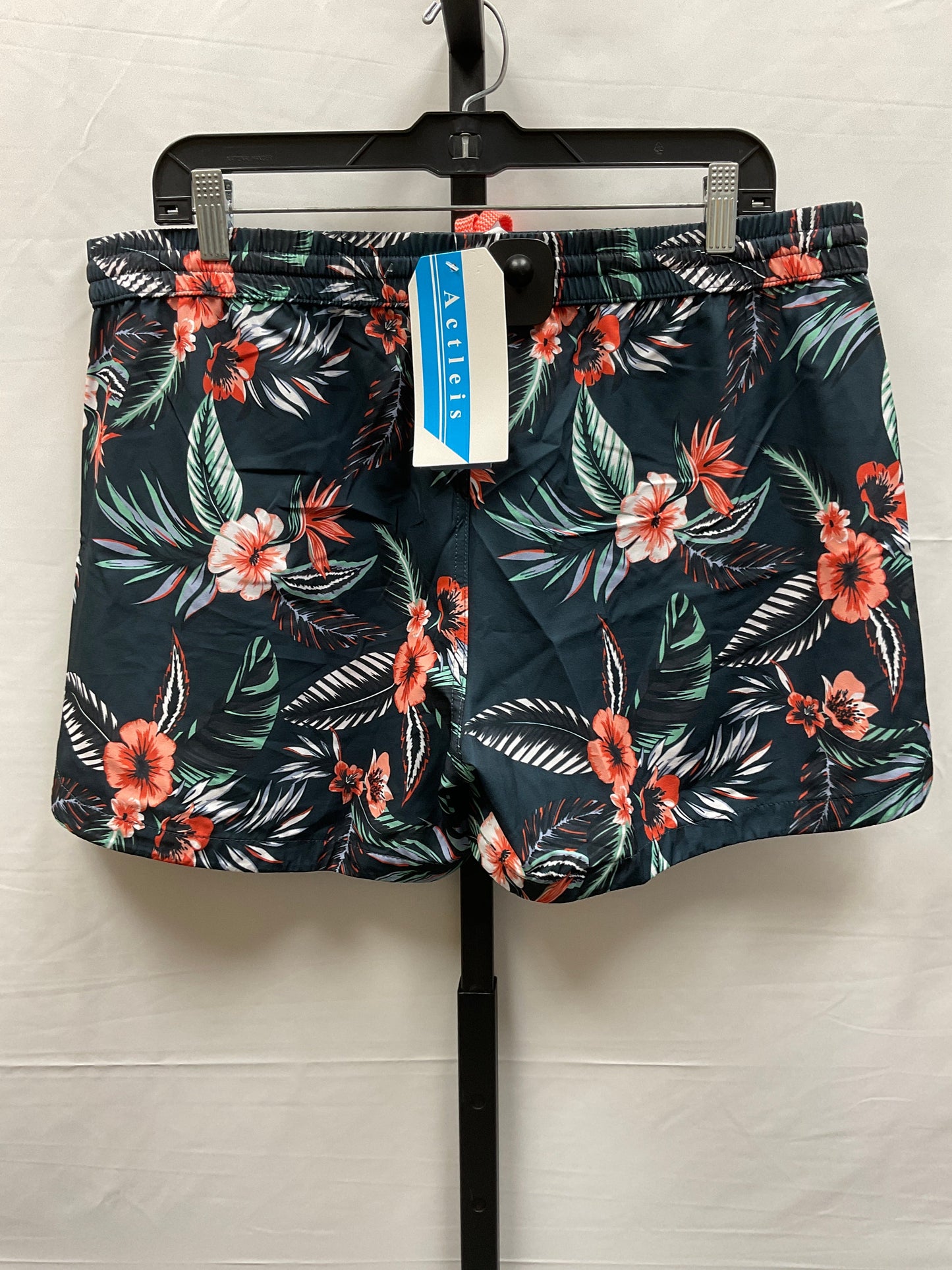 Tropical Print Athletic Shorts Clothes Mentor, Size Xl