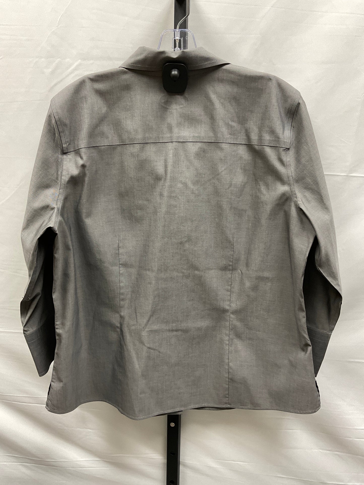 Grey Top Long Sleeve Foxcroft, Size L