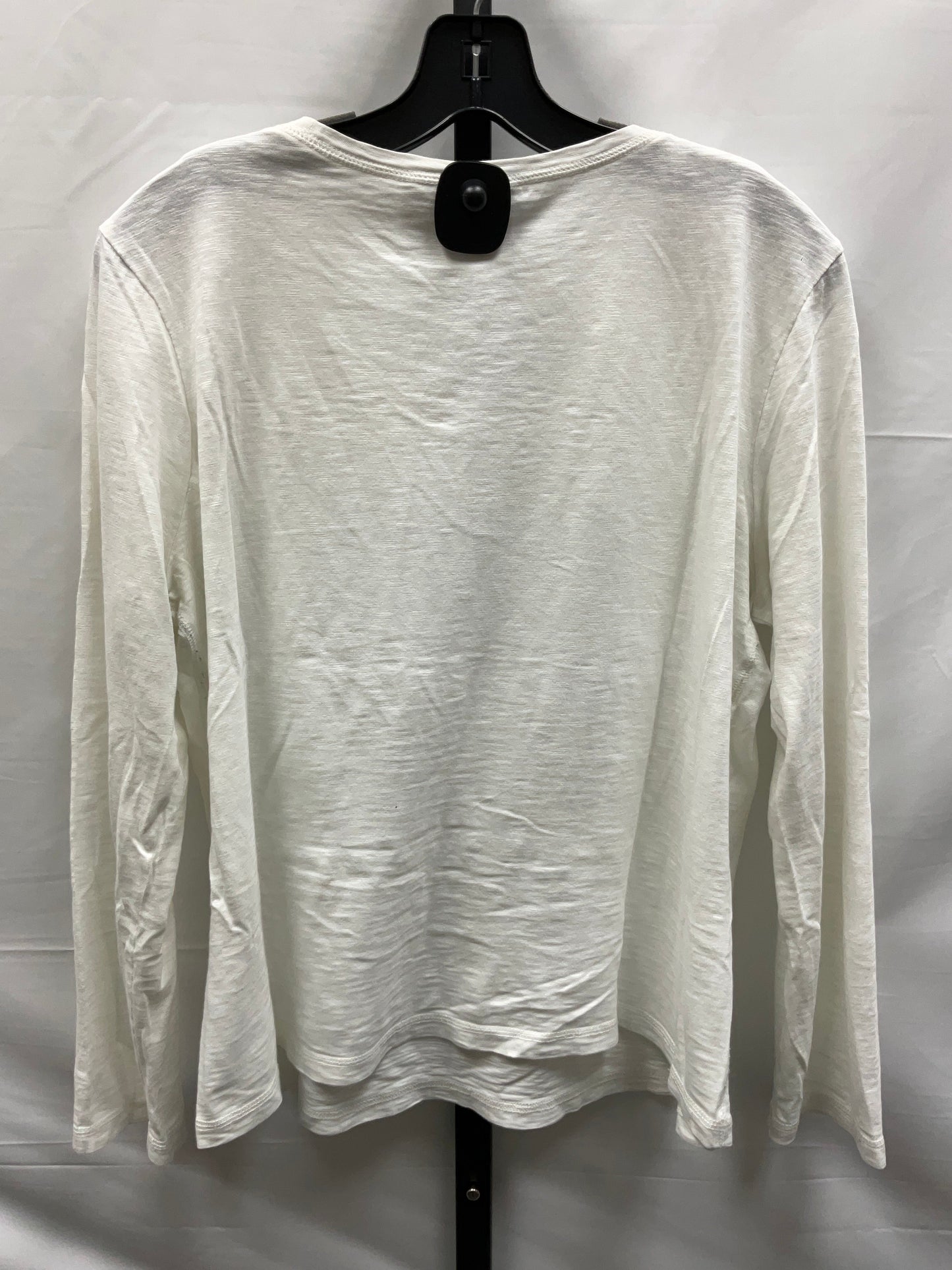 Ivory Top Long Sleeve Chicos, Size M