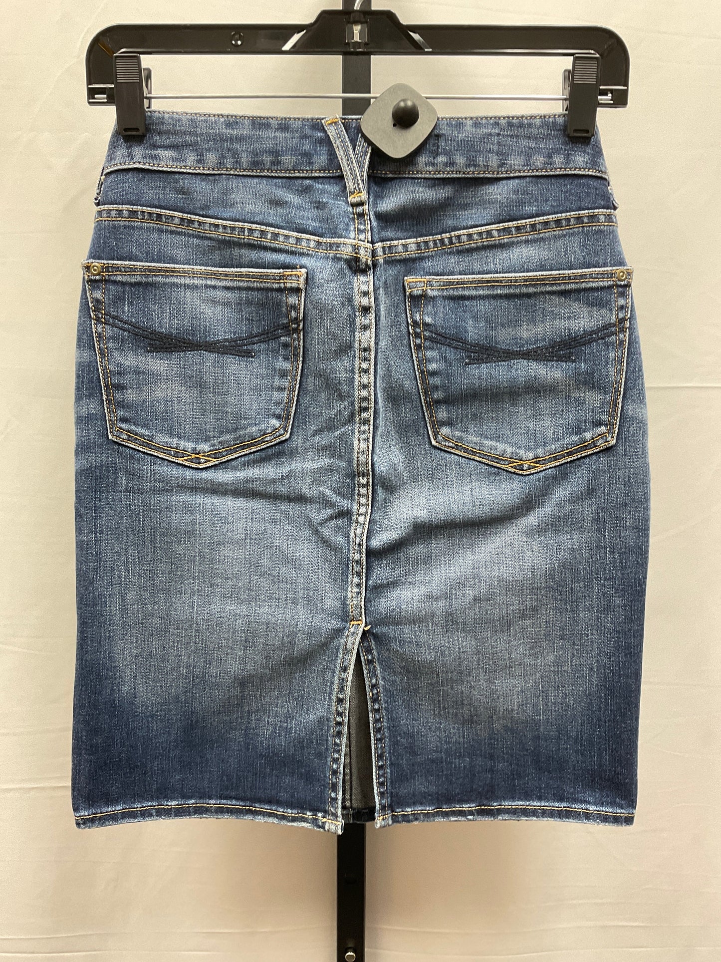 Skirt Mini & Short By Gap In Blue Denim, Size: 2