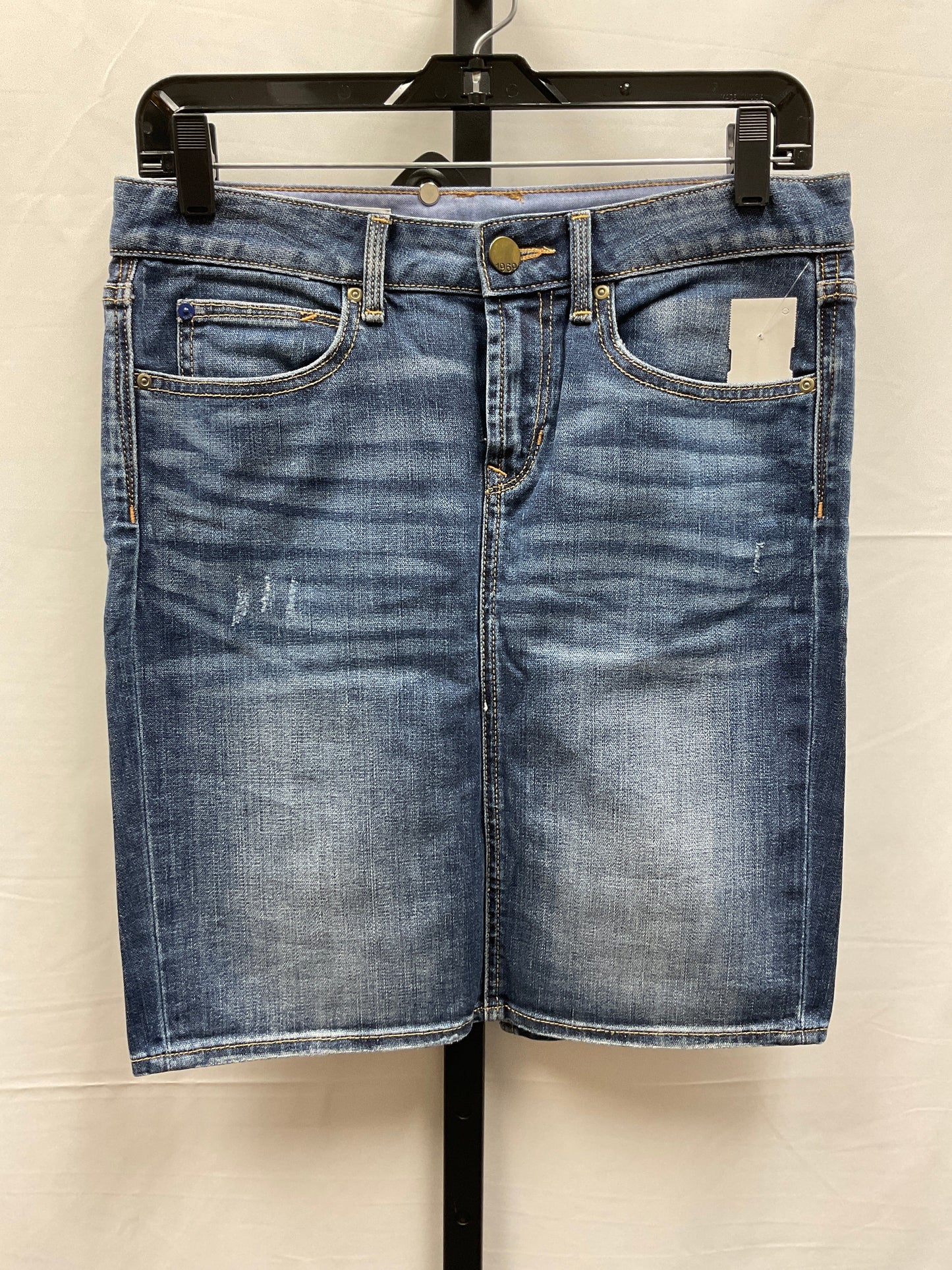 Skirt Mini & Short By Gap In Blue Denim, Size: 2