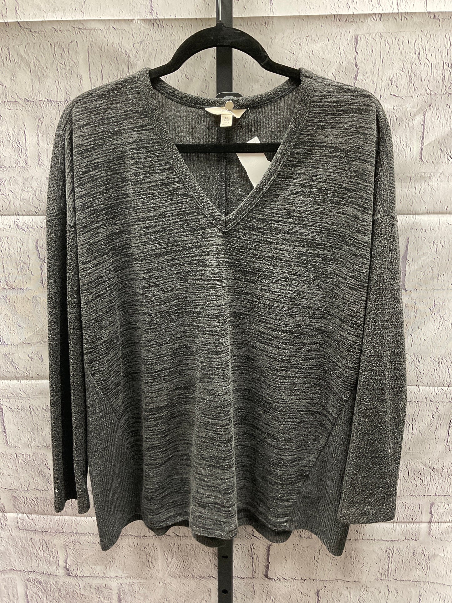 Top Long Sleeve By Terra & Sky  Size: Xl