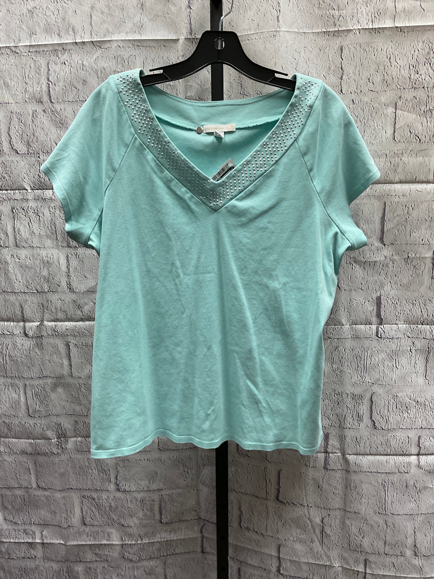 Top Short Sleeve By Westport 1962  Size: 2x