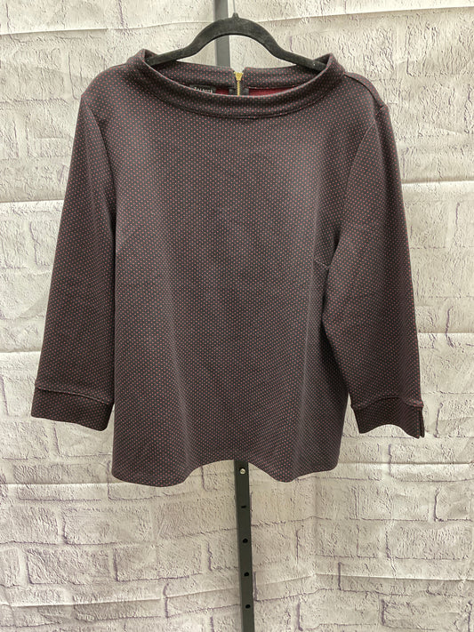 Top Long Sleeve By Talbots  Size: Xl