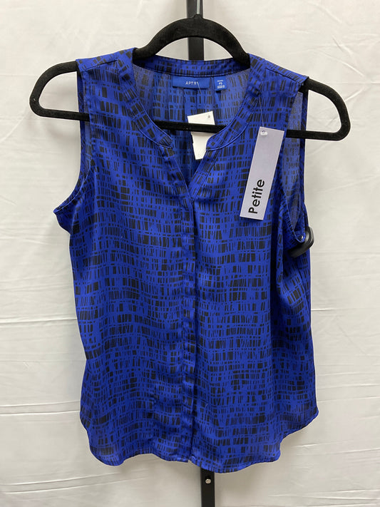 Top Sleeveless By Apt 9  Size: Petite   S