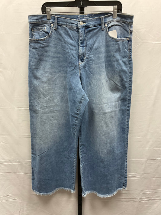 Jeans Wide Leg By Gloria Vanderbilt  Size: 16