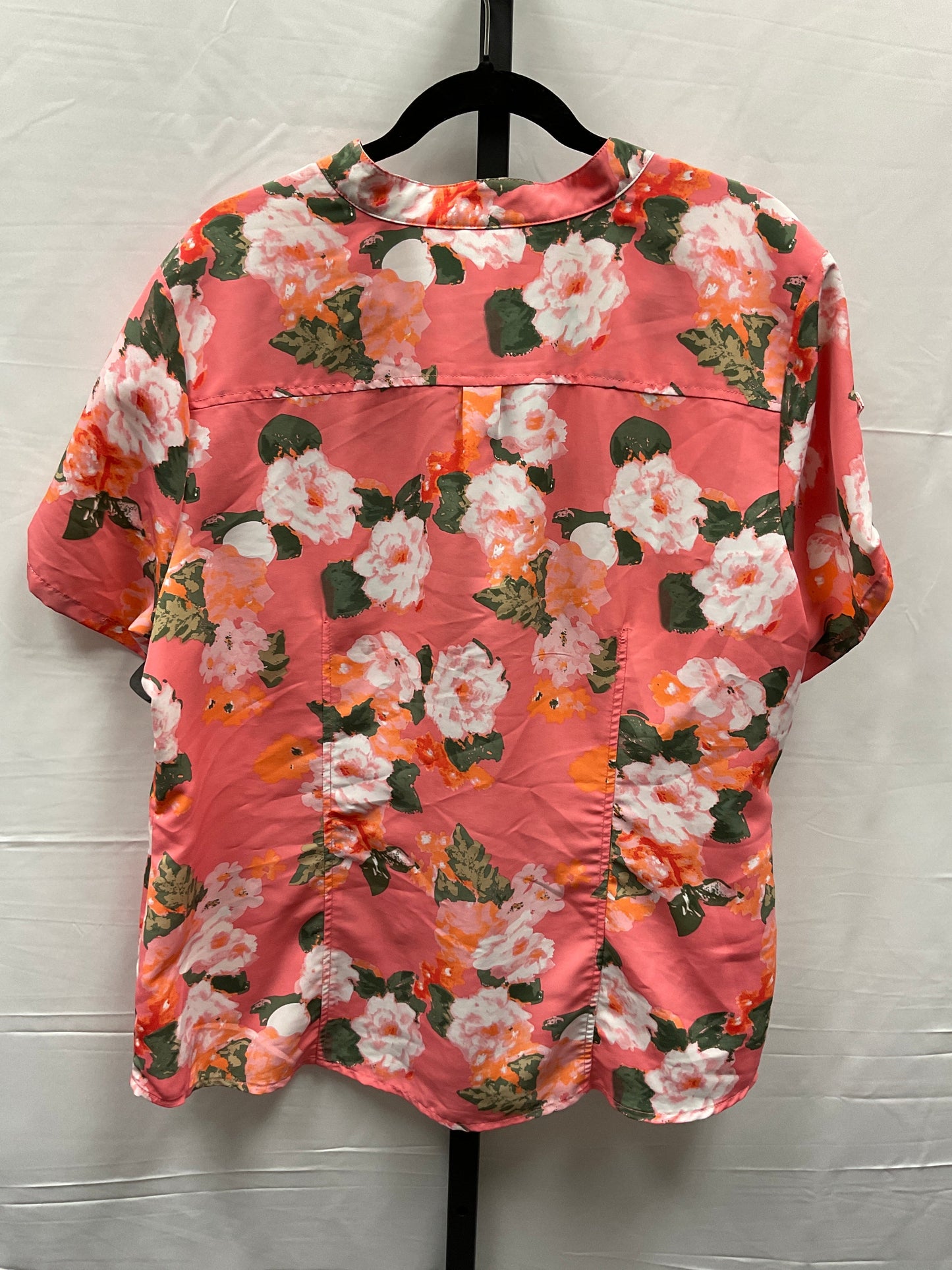 Top Short Sleeve By Laura Scott  Size: Xl