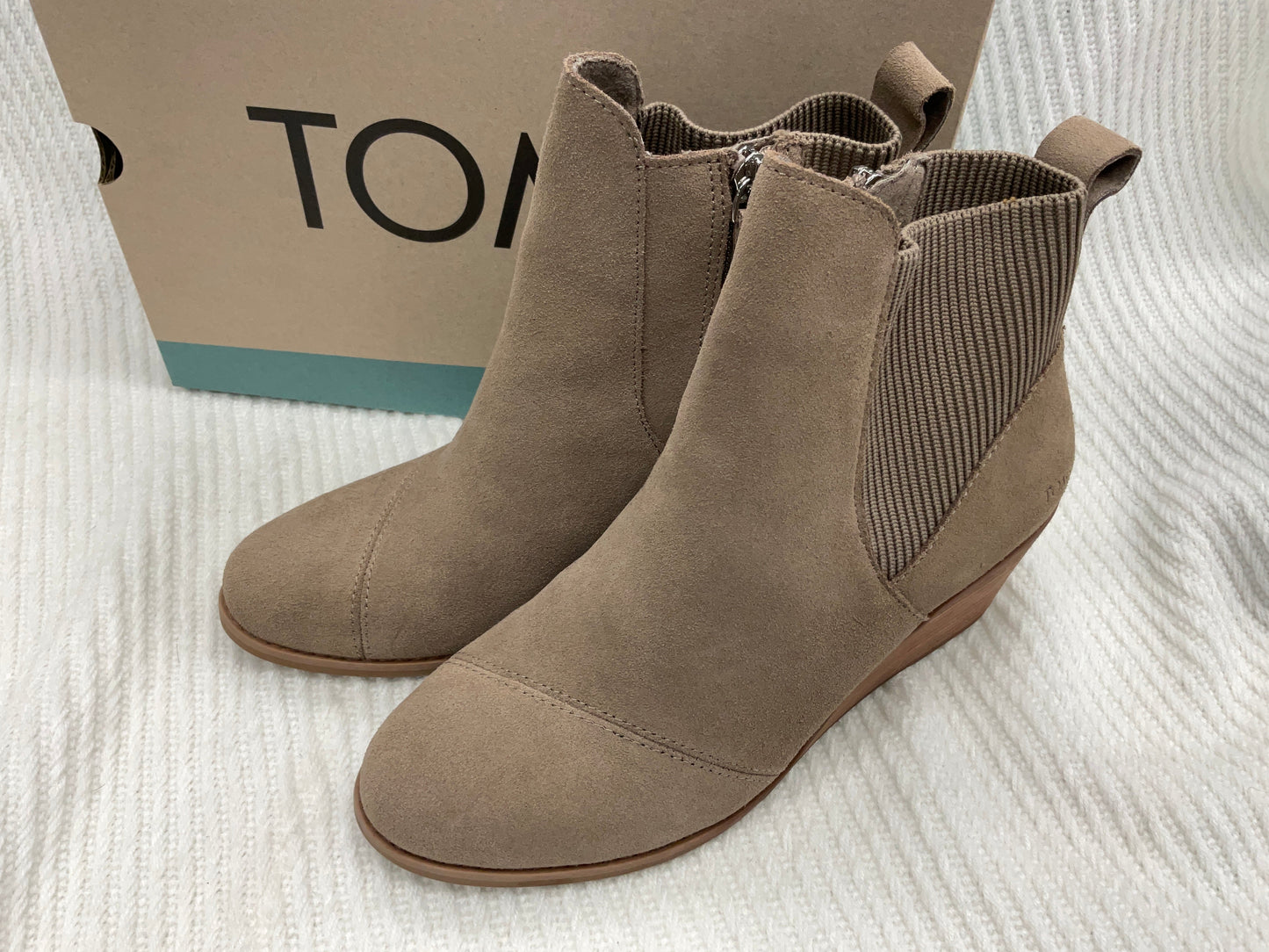 Boots Ankle Heels By Toms  Size: 6.5