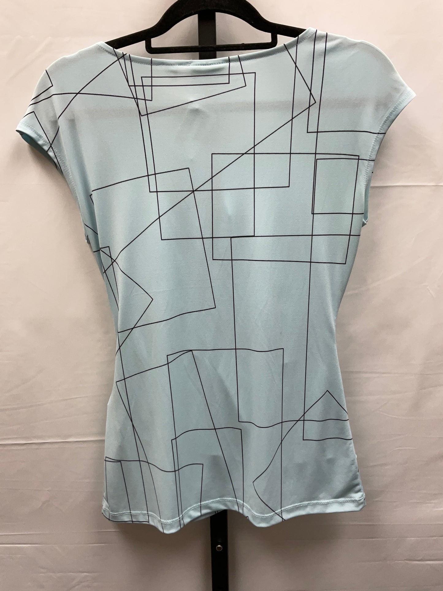Blue Top Short Sleeve New York And Co, Size S