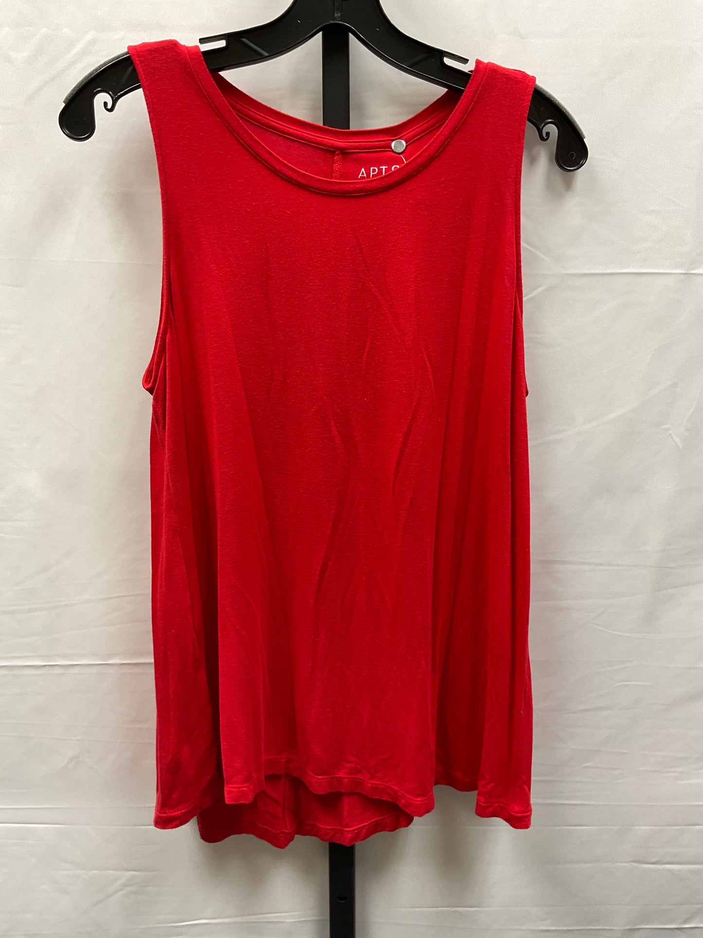 Red Top Sleeveless Apt 9, Size M