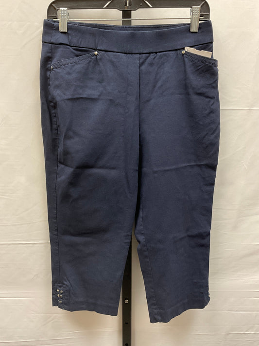 Navy Capris Christopher And Banks, Size 6