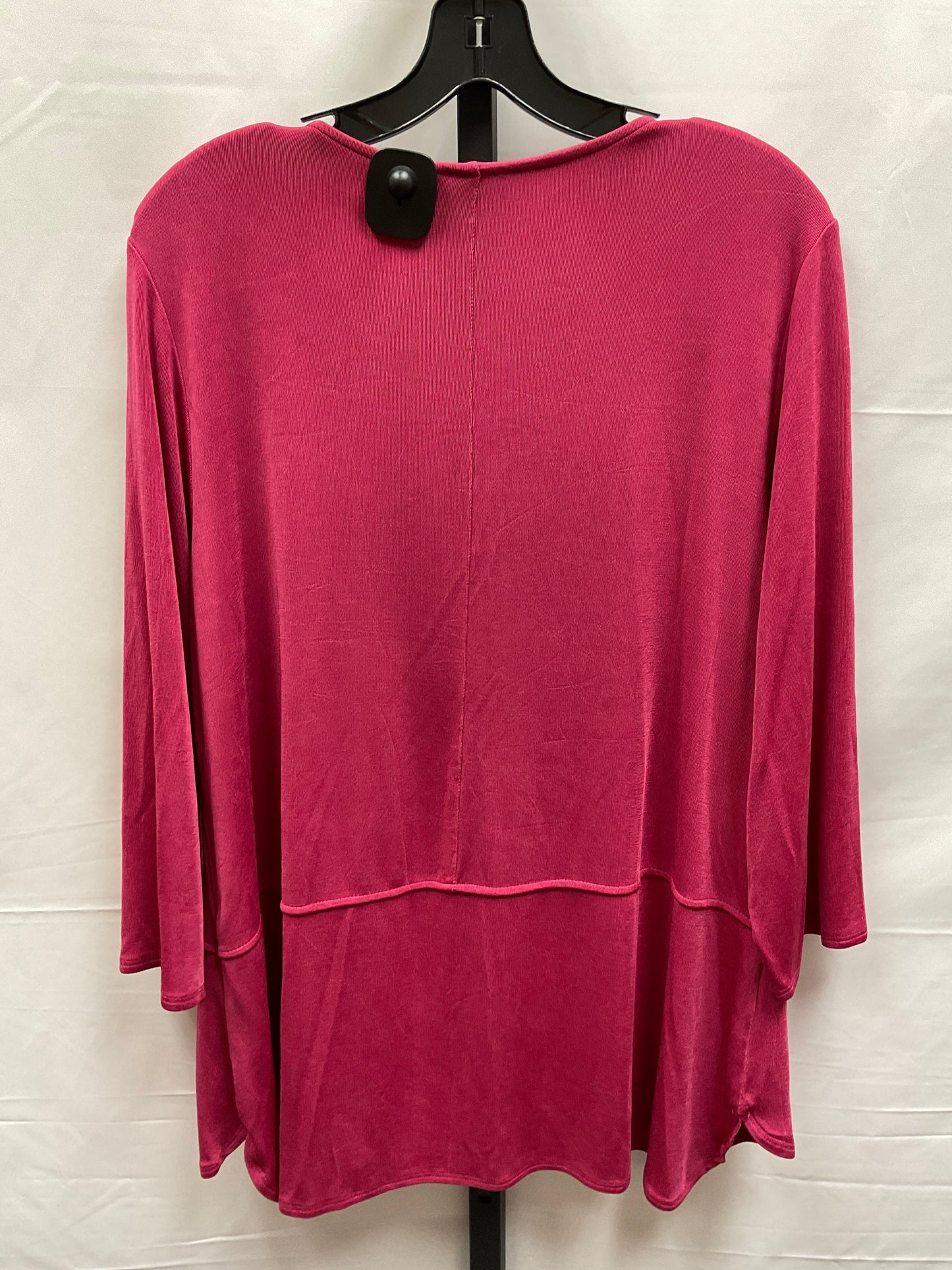 Red Top Long Sleeve Chicos, Size L