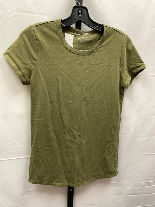 Green Top Short Sleeve Basic Bcg, Size S