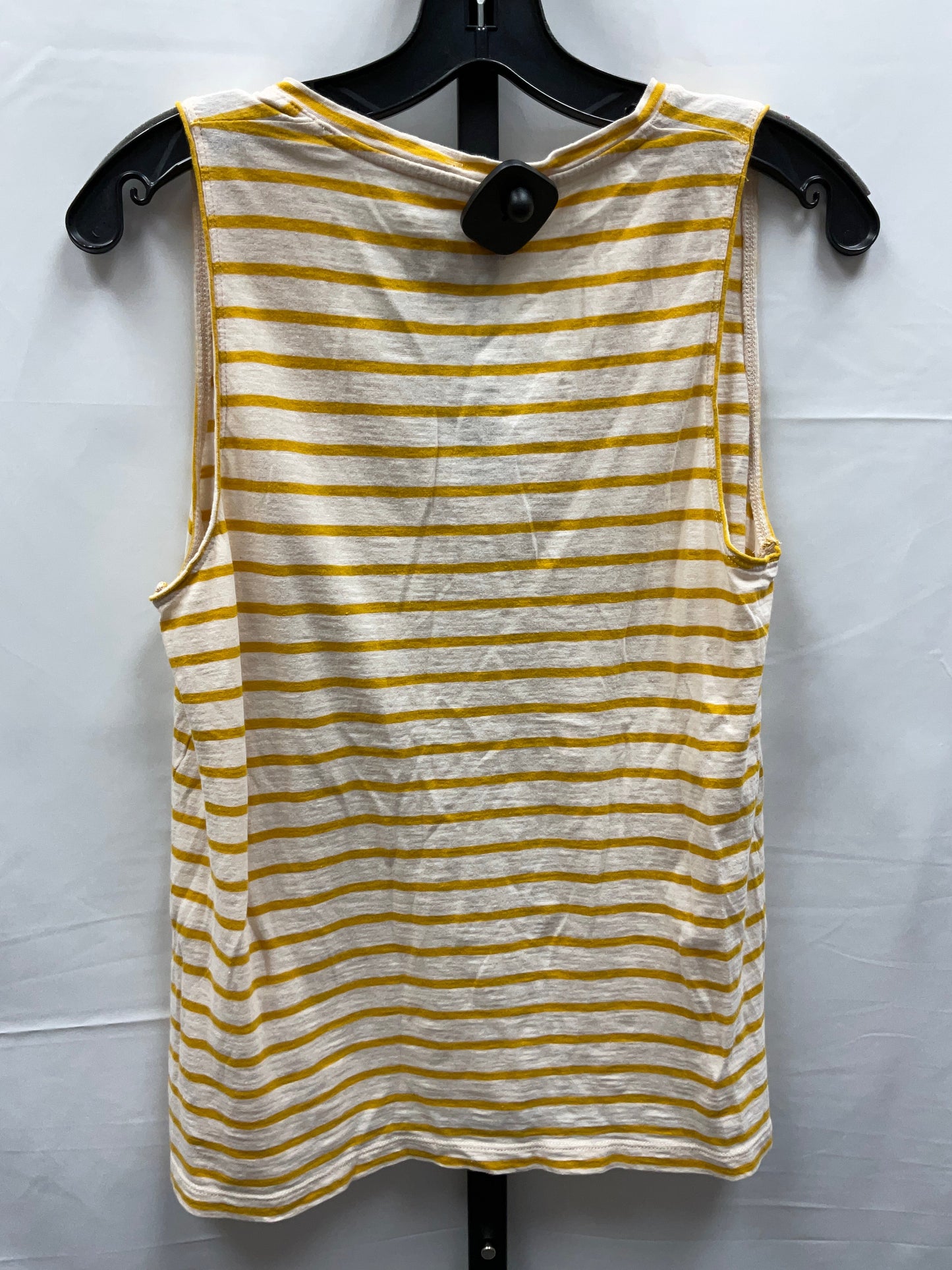 Yellow Top Sleeveless Basic Madewell, Size M