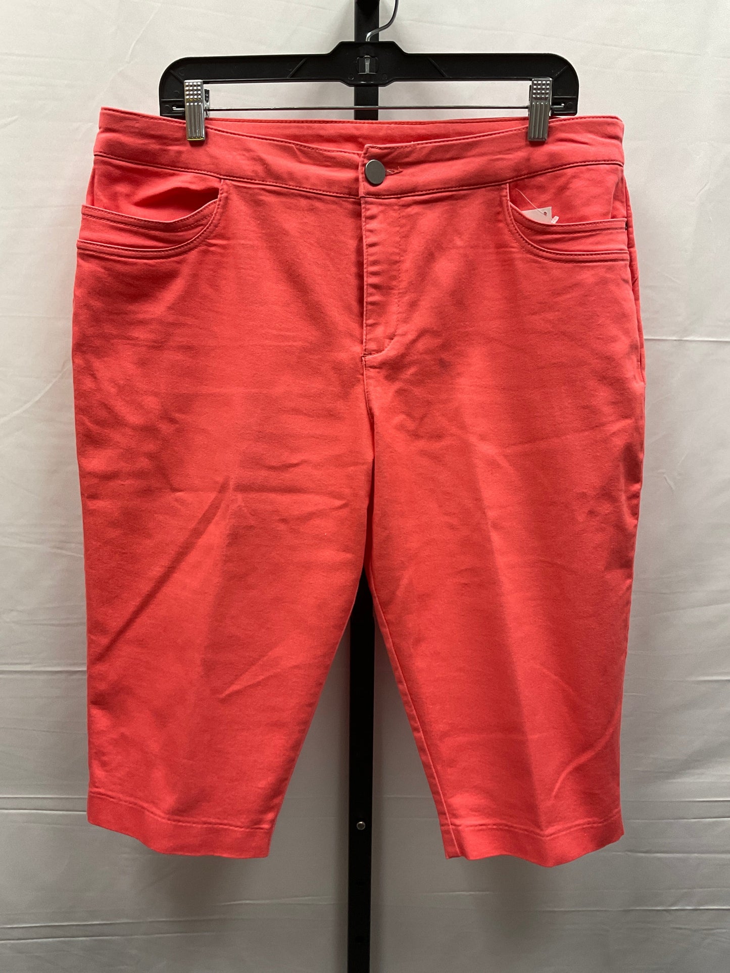 Coral Shorts Cj Banks, Size 14