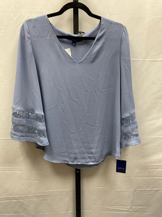 Blue Top Long Sleeve Apt 9, Size S